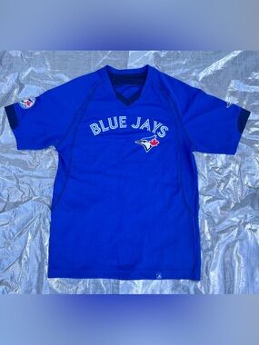 Majestic Toronto Blue Jays men’s Jersey Sz Small
